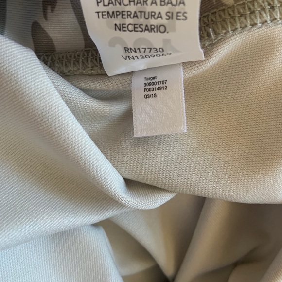 Joy Lab Mid-Rise 7/8 Stretch leggings Small Tan - Picture 5 of 6